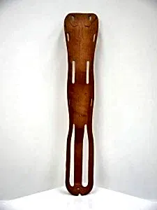 Ray Eames - stackable plywood leg splint for the armed forces