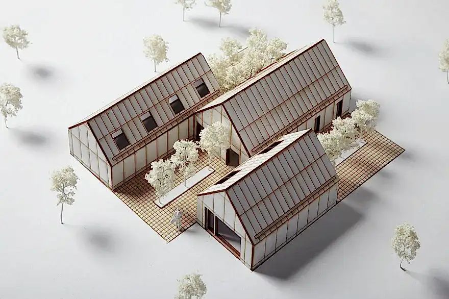 RISE-Design-Studio-Architects-Clogher-Forest-Village-Sustainable-Architecture-3AF-06-Physical-Model-05