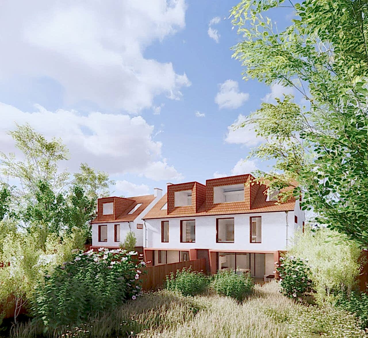 RISE-Design-Studio-Architects-Greenwich-Three-Houses-Backland-Development-Sustainable-Architecture-2MC-Front-view-3