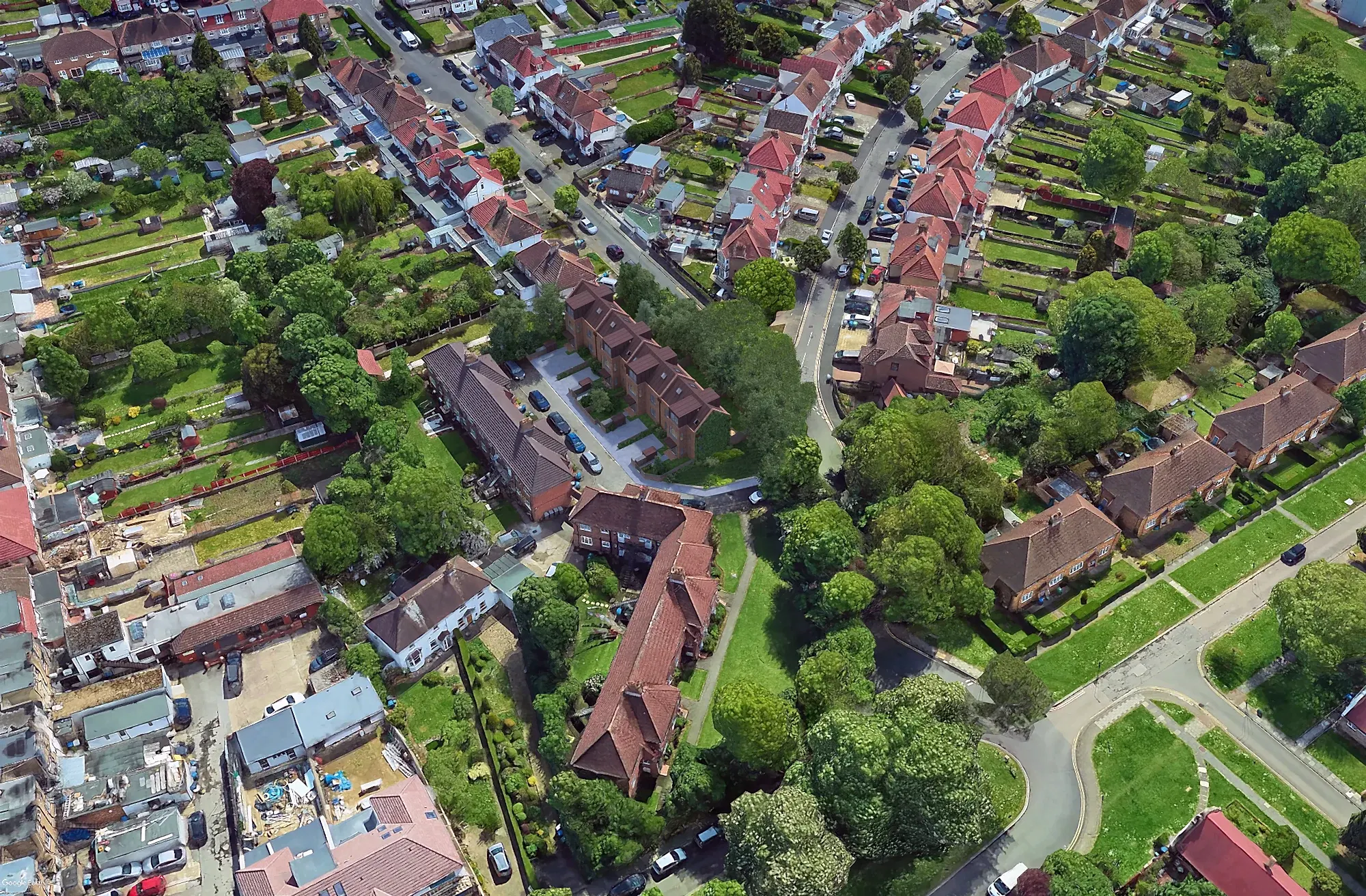 RISE-Design-Studio-Architects-Kenton-Mews-Houses-Sustainable-Architecture-3AF-02-Aerial-View-02