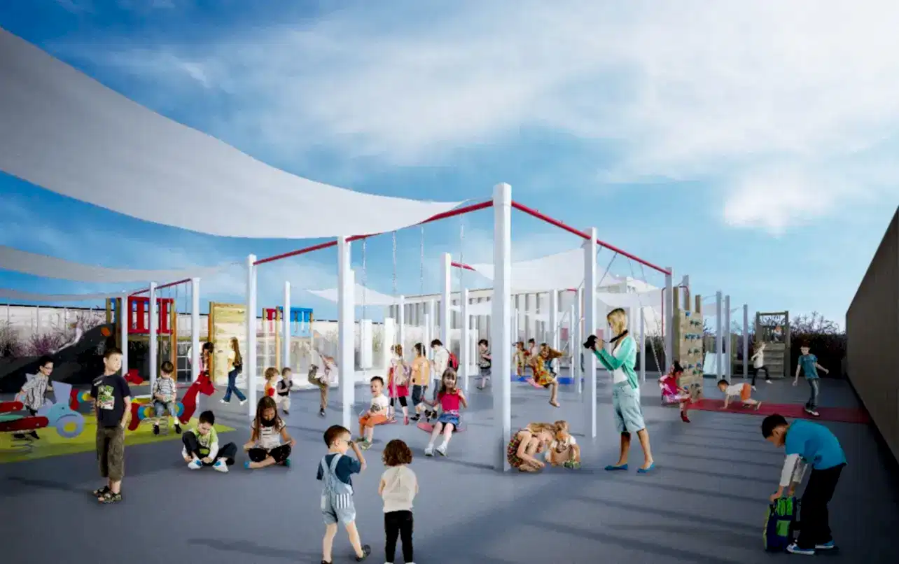 RISE-Design-Studio-Architects-Lyceum-School-Shoreditch-3AF-04-Rooftop-Playground
