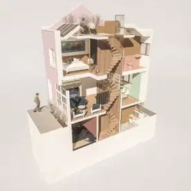RISE-Design-Studio-Architects-Paddington-3d-Section