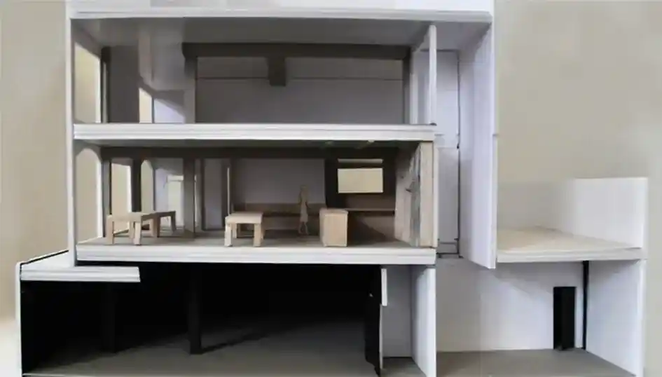 RISE-Design-Studio-Architects-Restaurant-Carousel-One-Interiors-Fit-Out-DR6-Physical-Model-4