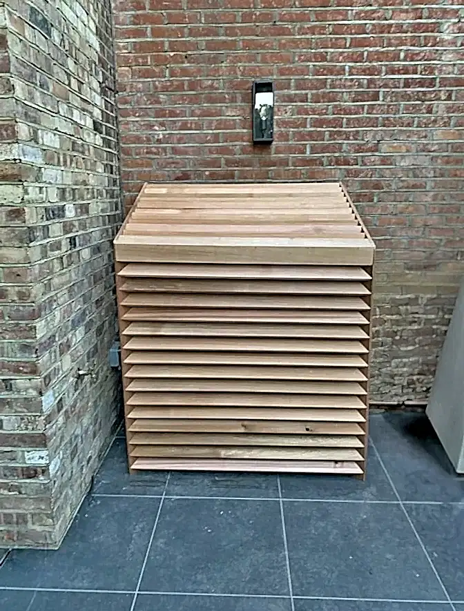 RISE_Design_Studio-Air_Source_Heat_Pump-Enclosure_Cedar