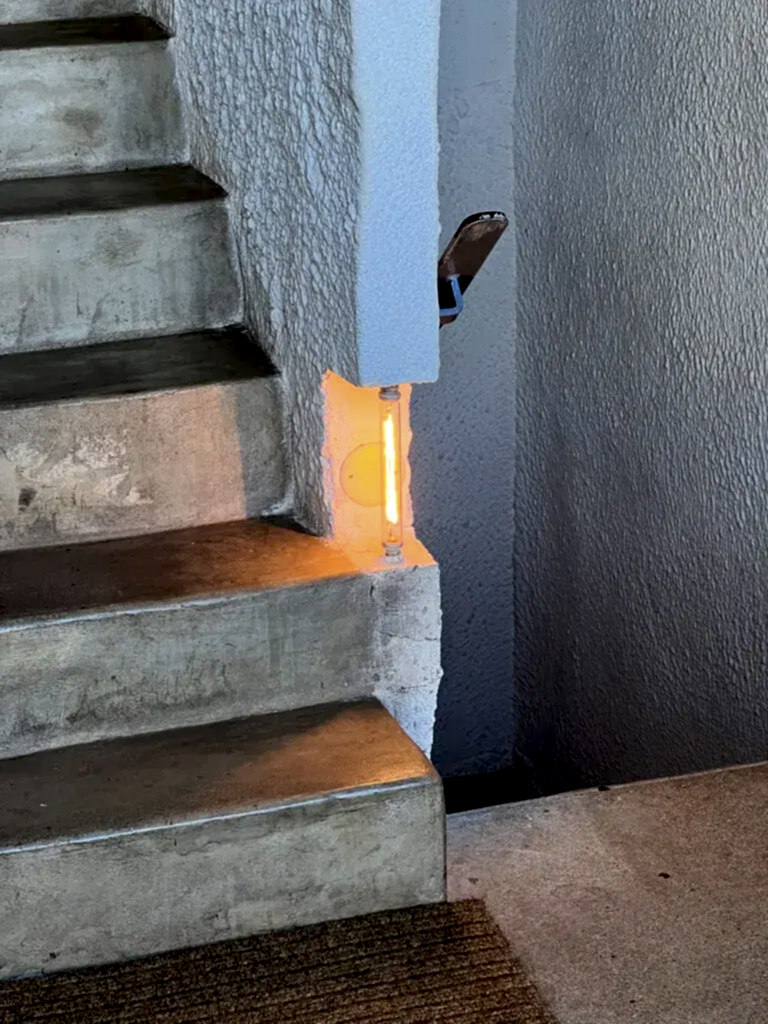 Rediscovering Le Corbusier's Radical Vision at La Tourette view of the internal light on the stairs