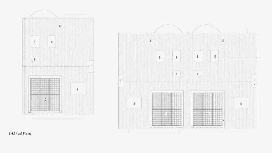 RISE-Design-Studio-Architects-Greenwich-Three-Houses-Backland-Development-Sustainable-Architecture-4DR-06-Roof-Plan