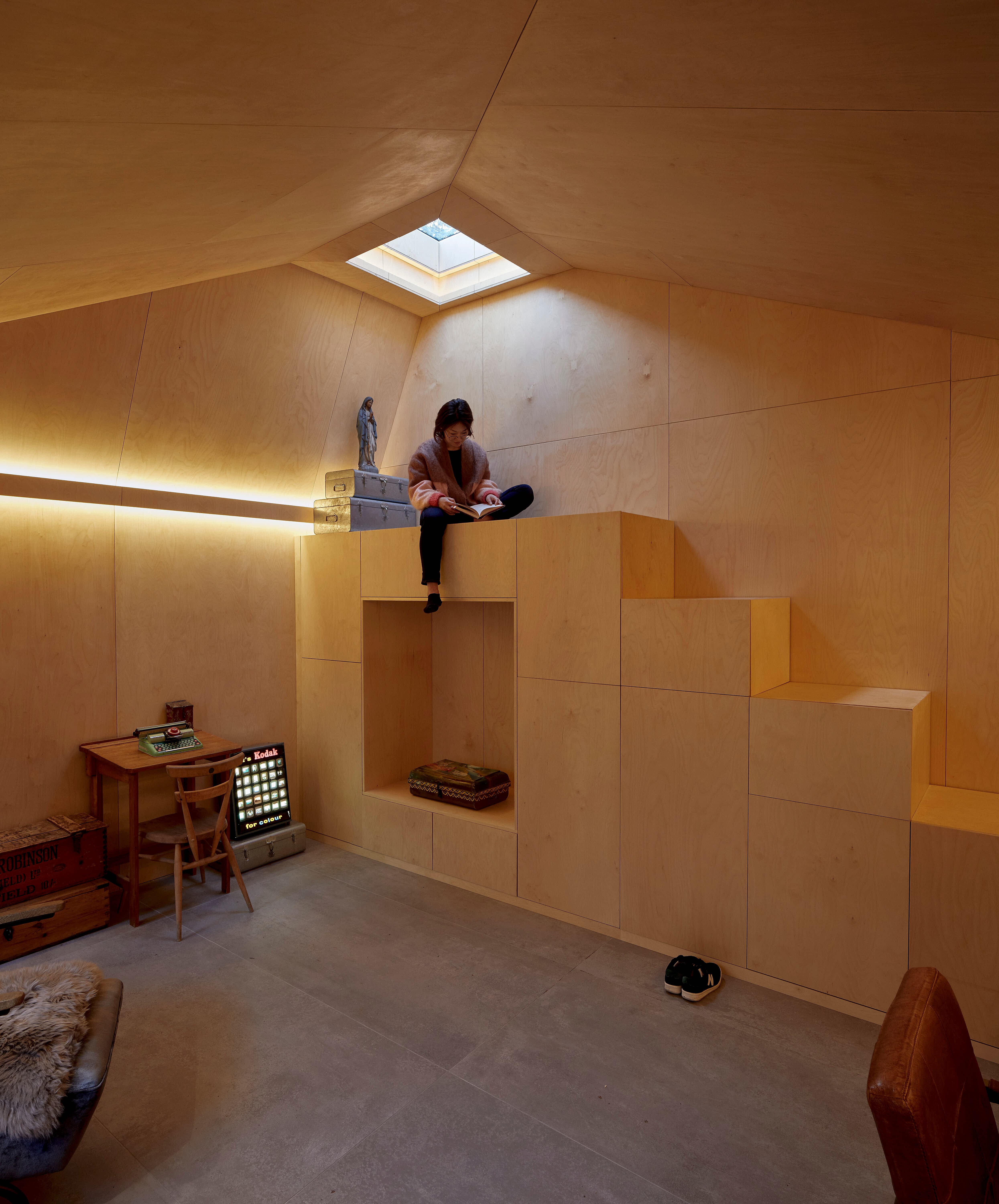 A modern garden room with clean architectural design, showcasing the importance of thoughtful architectural choices for those exploring 'How to Find the Right Architect' for personalised and functional designs.