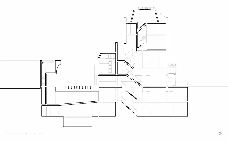RISE-Design-Studio-Primrose-Hill-Redevelopment-4DR-2-Long-Section